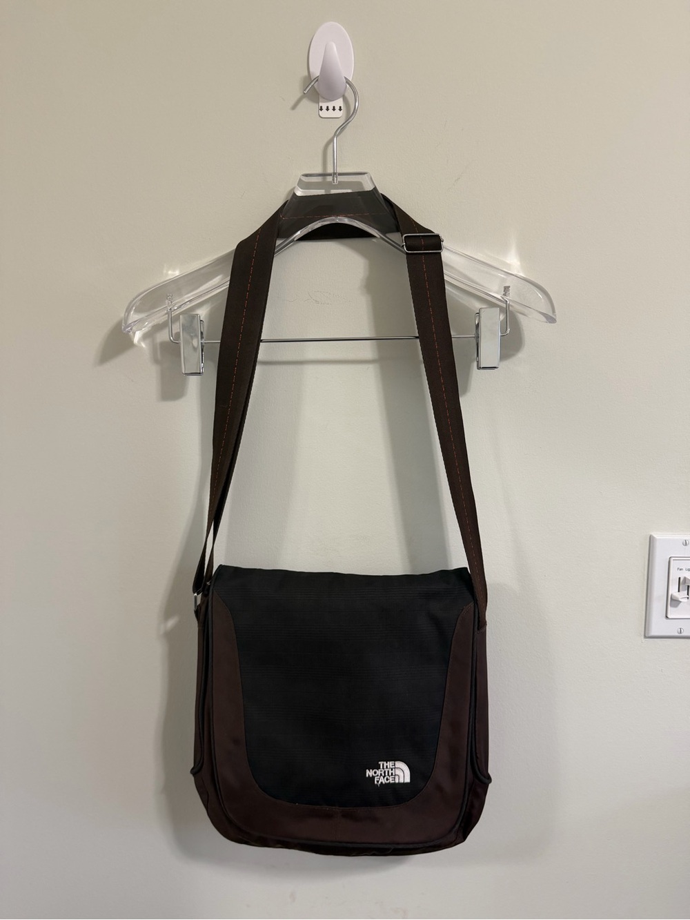 The North Face Y2K Techwear Messenger Bag - Brown/Black